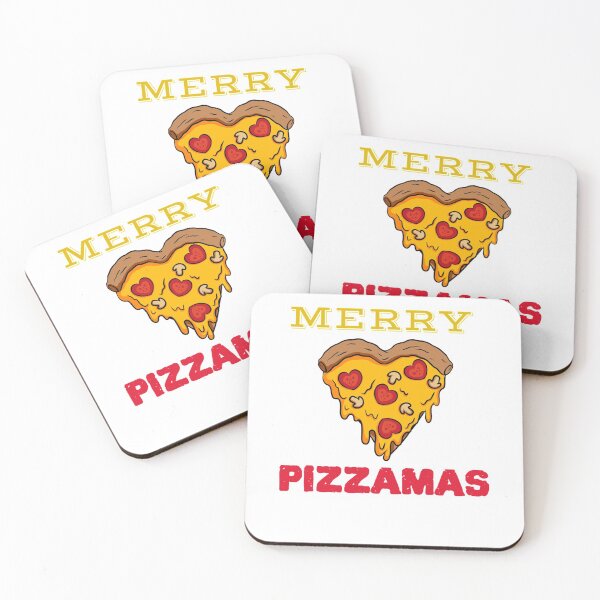 Item preview, Merry pizzamas - Heart pizza - Love pizza designed and sold by Dvzshirts.