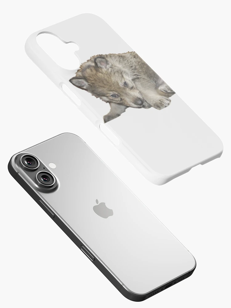 Thumbnail 2 of 4, iPhone Case, Wild Baby (Wht) designed and sold by mwroach.