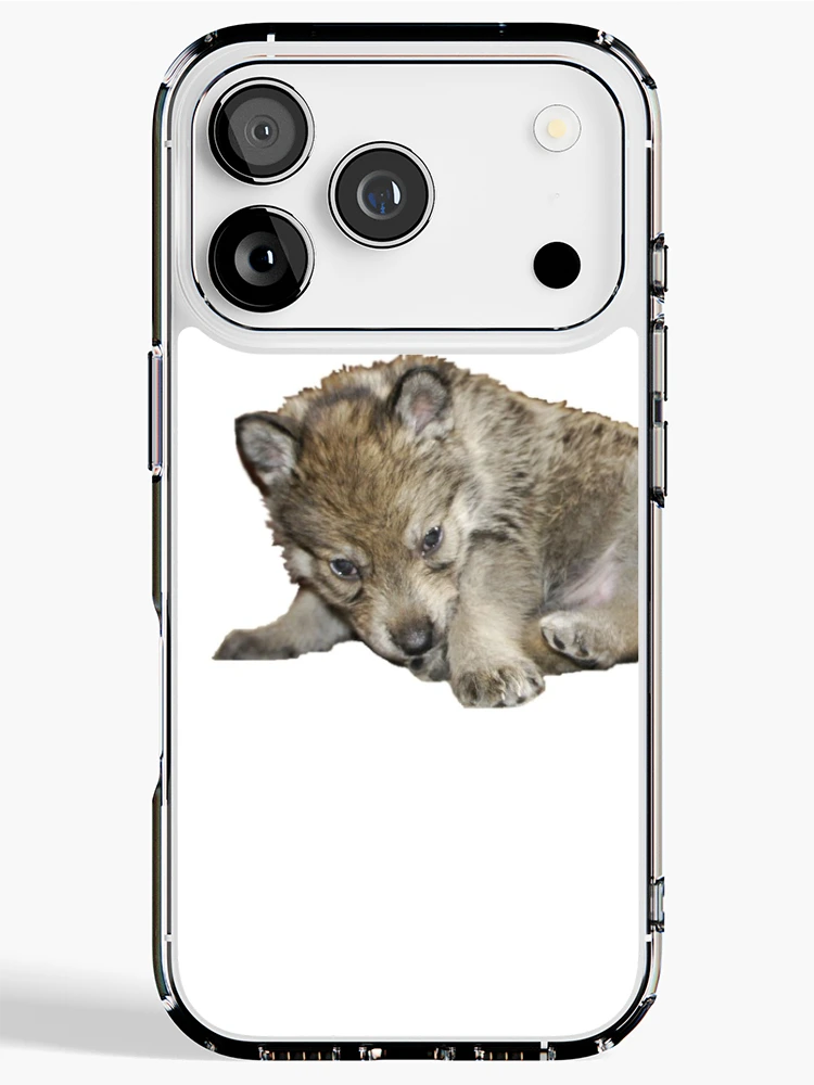 Thumbnail 1 of 5, iPhone Case, Wild Baby (Wht) designed and sold by mwroach.