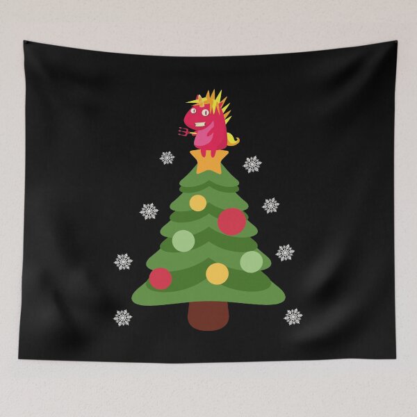 Item preview, Christmas Evil Unicorn  designed and sold by Imemewell.