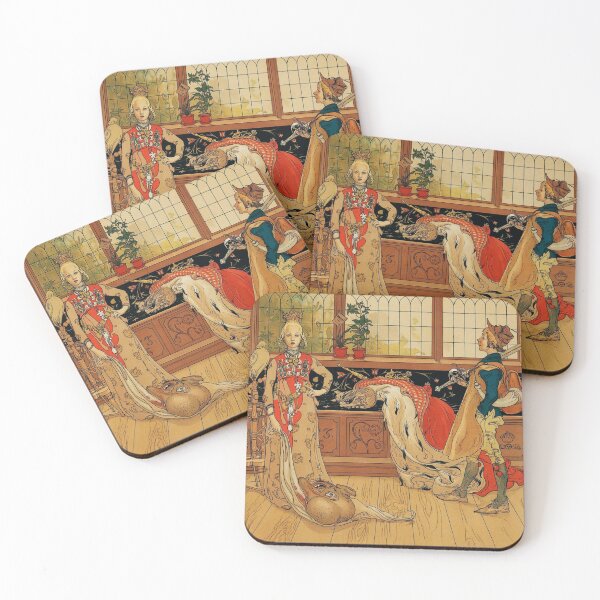 Item preview, St. George and the Princess by Carl Larsson - Vintage designed and sold by RickE.
