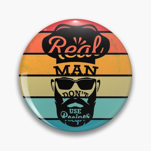 Item preview, Real Man Dont Use Recipes designed and sold by DAFIN.