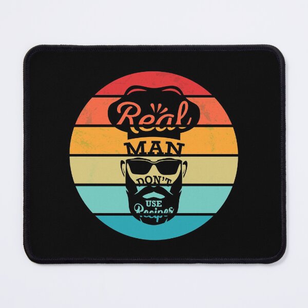 Item preview, Real Man Dont Use Recipes designed and sold by DAFIN.