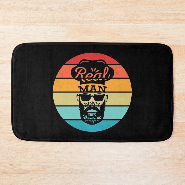Item preview, Real Man Dont Use Recipes designed and sold by DAFIN.
