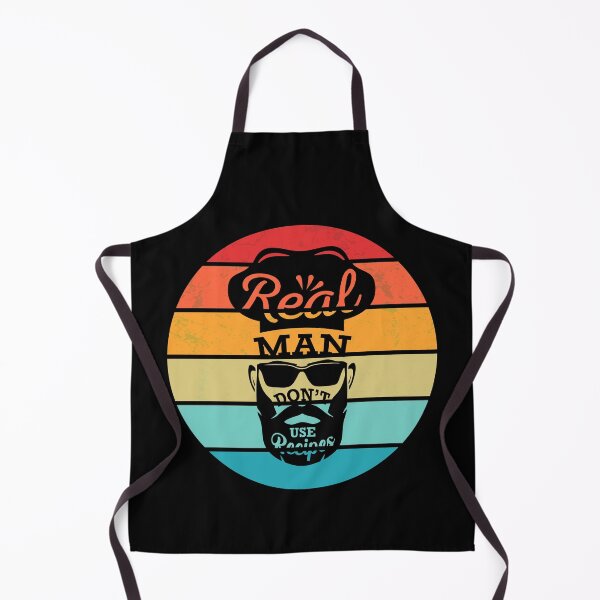 Item preview, Real Man Dont Use Recipes designed and sold by DAFIN.