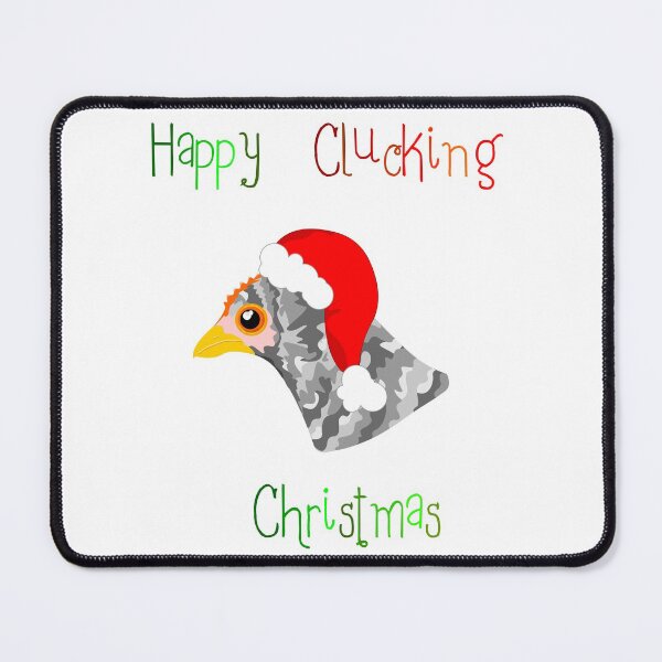 Item preview, Happy Clucking Christmas designed and sold by RedbubbleRonald.