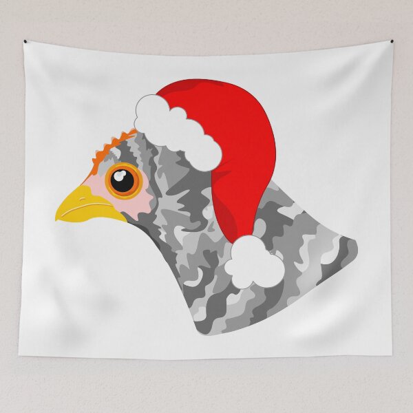 Item preview, Happy Clucking Christmas designed and sold by RedbubbleRonald.