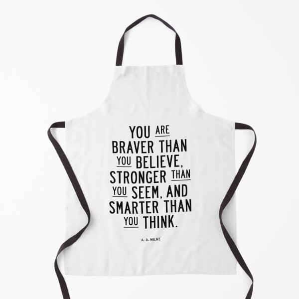 Item preview, You Are Braver Than You Believe Stronger Than You Seem and Smarter Than You Think designed and sold by MotivatedType.