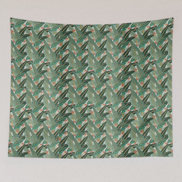 Item preview, Tropical Vibe Leafy Pattern  designed and sold by Inkrebel.