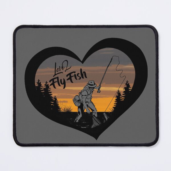 Item preview, Love 2 Fly Fish - Fly Fishing design for Fisherman and Anglers designed and sold by LifeCrush.