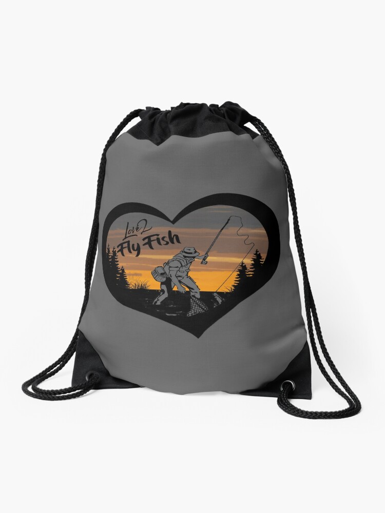 Love 2 Fly Fish - Fly Fishing design for Fisherman and Anglers