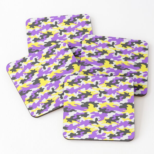 Item preview, Non Binary Pride Camo Enby Pattern designed and sold by M-L-Creations.