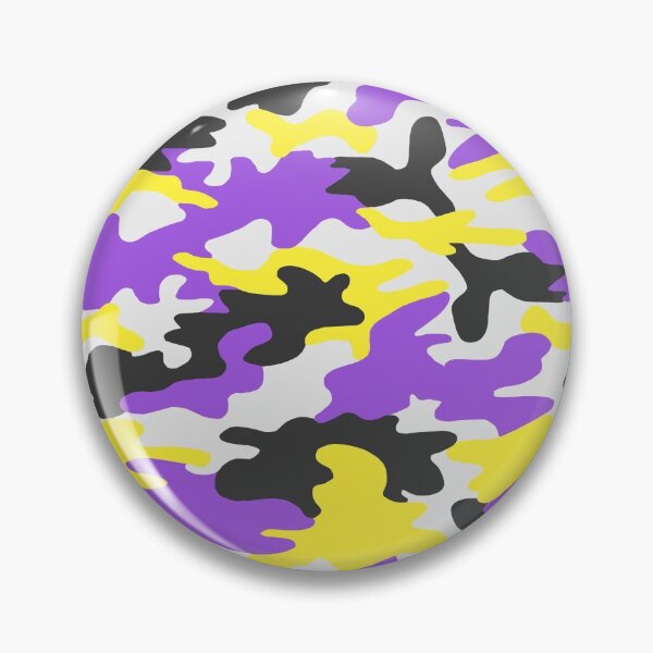 Item preview, Non Binary Pride Camo Enby Pattern designed and sold by M-L-Creations.