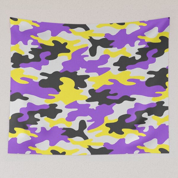 Item preview, Non Binary Pride Camo Enby Pattern designed and sold by M-L-Creations.