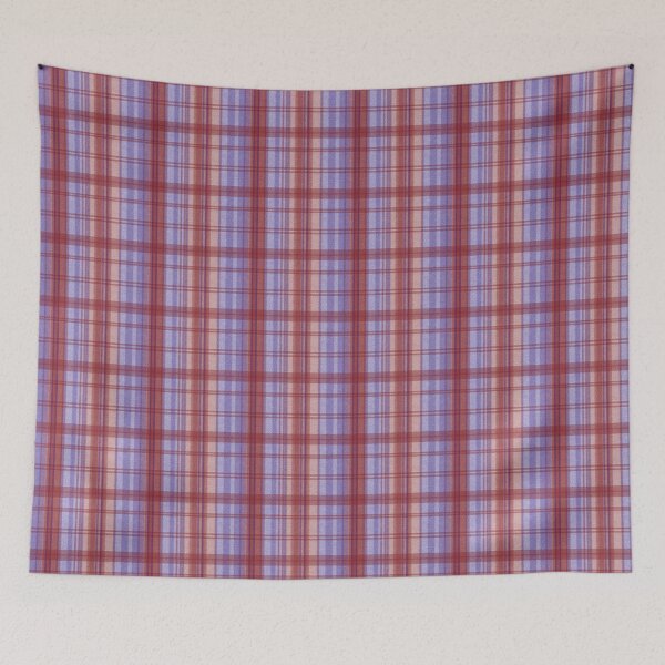 Item preview, Winter tartan purple  designed and sold by MoMoJaJa.
