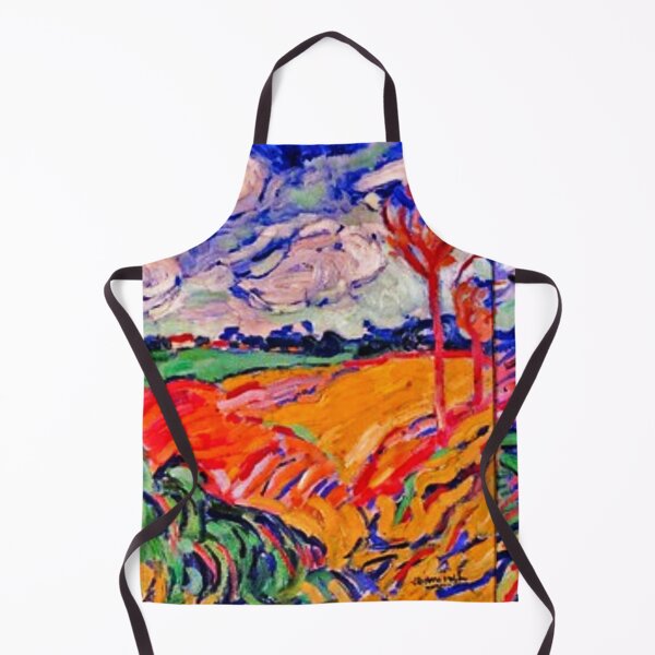 Item preview,  The Wheat Field (Champs de Blé) Maurice de Vlaminck 1906 Oil on canvas- Digitally enhanced by WatermarkNZ Press  designed and sold by CristalleLisa.