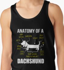 Anatomy of a Dachshund Tank Top