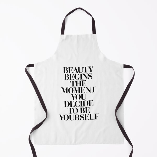 Item preview, Beauty Begins The Moment You Decide to be Yourself designed and sold by MotivatedType.
