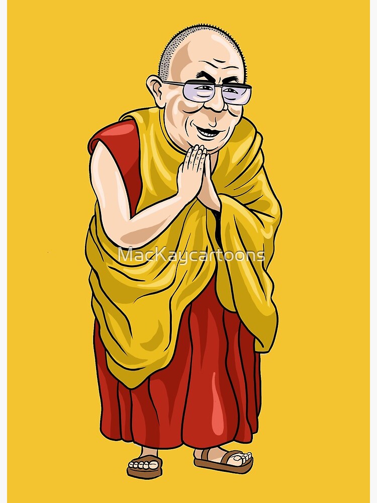Dalai-Lama | Art Board Print
