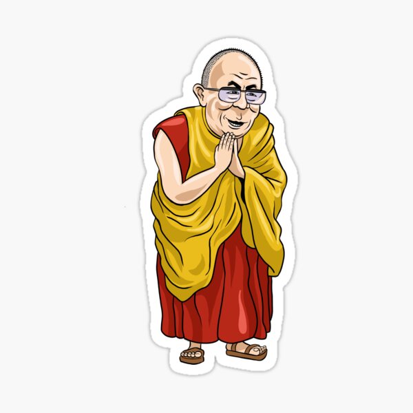 Item preview, Dalai-Lama designed and sold by MacKaycartoons.
