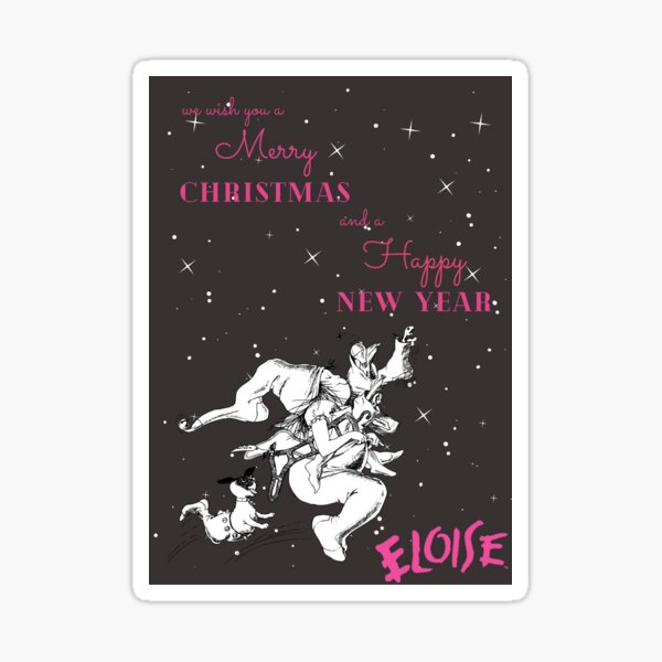 Eloise Christmas Wishes Sticker