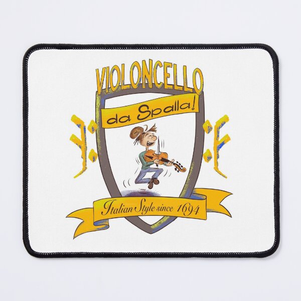 Cartoony da Spalla Shield Mouse Pad