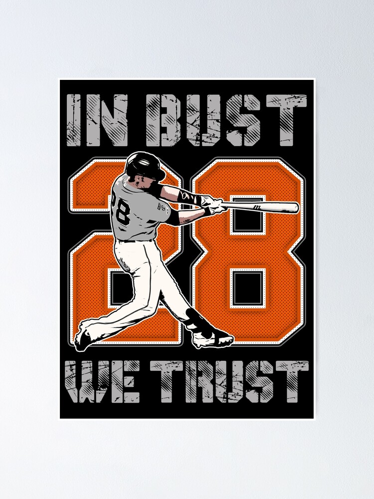 Buster Posey Grunge Poster for Sale by malako9215