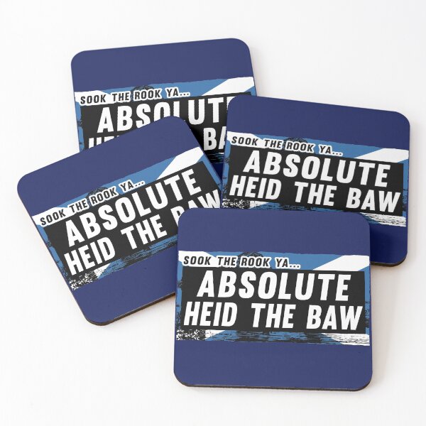 Item preview, Scottish Insults / Chat Up Lines : Absolute Heid The Baw designed and sold by DemandChaos.