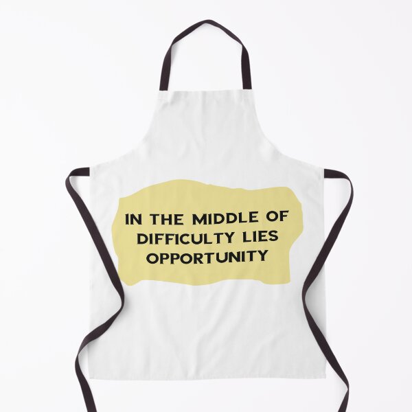 Item preview, In The Middle Of Difficulty Lies Opportunity designed and sold by Polla-Shirt.