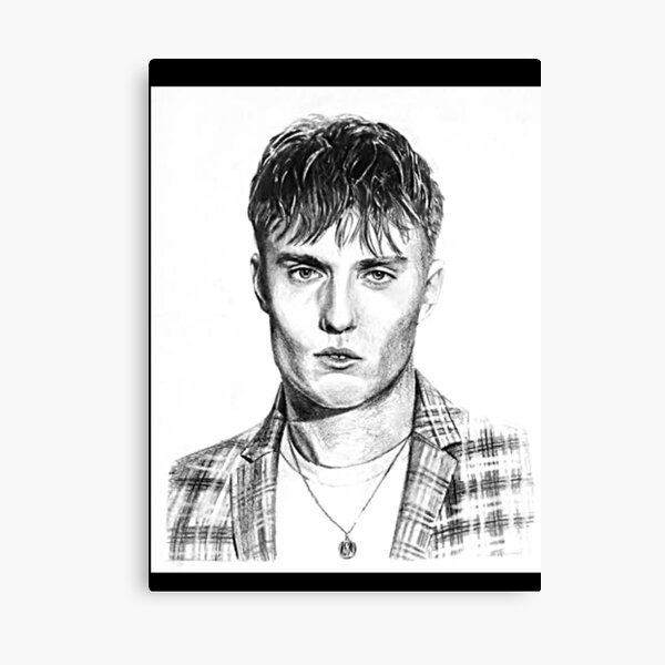 Sam Fender Wall Art Portrait Drawing Print Art & Collectibles Pencil ...