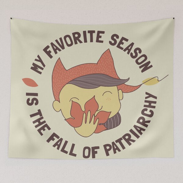 Item preview, My favorite season is the fall of patriarchy designed and sold by zsooofija.