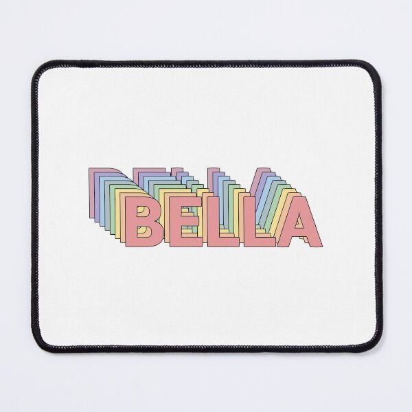 Item preview, BELLA name personalized retro designed and sold by allysmar.