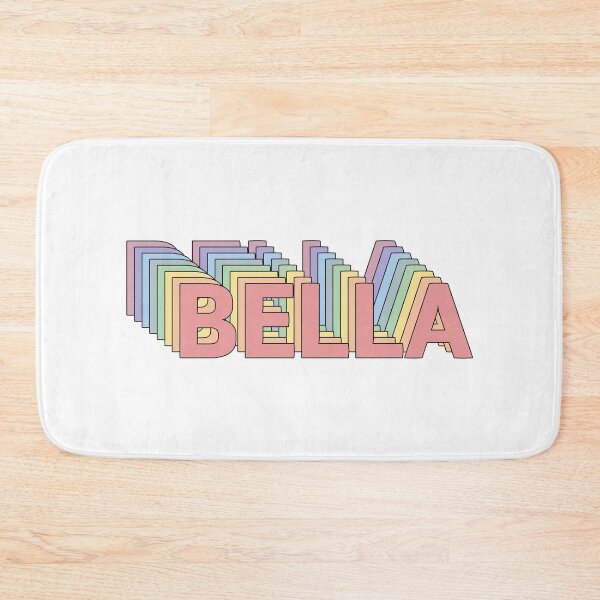Item preview, BELLA name personalized retro designed and sold by allysmar.