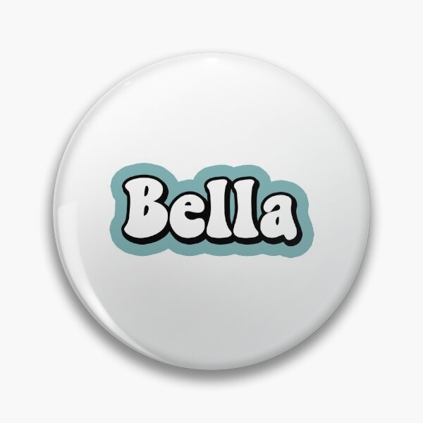Item preview, BELLA name personalized colorful designed and sold by allysmar.