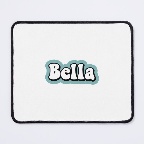 Item preview, BELLA name personalized colorful designed and sold by allysmar.