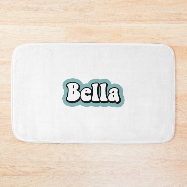 Item preview, BELLA name personalized colorful designed and sold by allysmar.