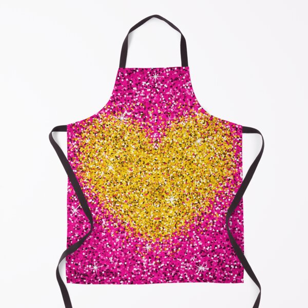 Item preview, Pink and Golden Heart Glitter designed and sold by TheSkullArmy.