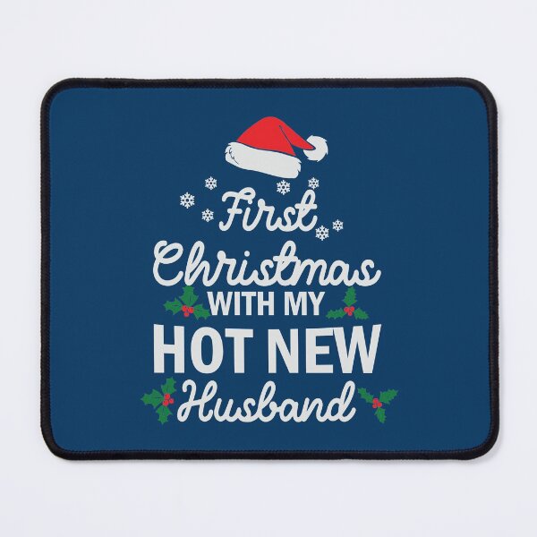 Item preview, First Christmas With My Hot New Husband | Funny Newlywed designed and sold by thecooltable.