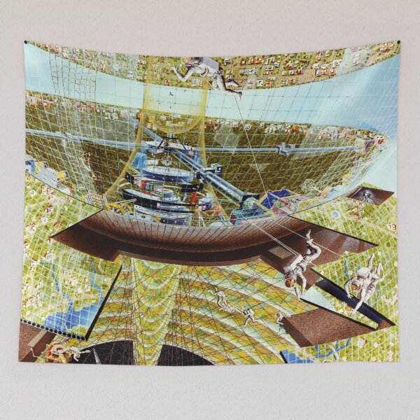 Item preview, NASA ARC Bernal Sphere Construction Art designed and sold by bobbooo.