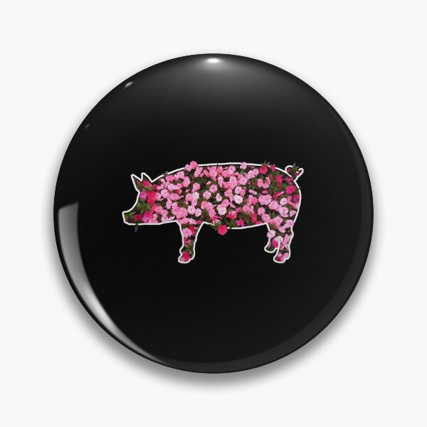 Item preview, Floral Flower Pig Farmer Gift design designed and sold by theodoros20.