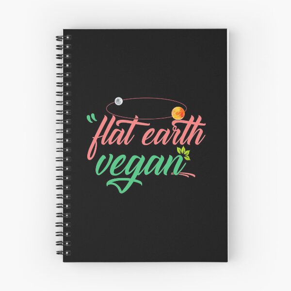 Item preview, Flat earth Vegan! Cool Flatearth Vegan Gift print designed and sold by theodoros20.