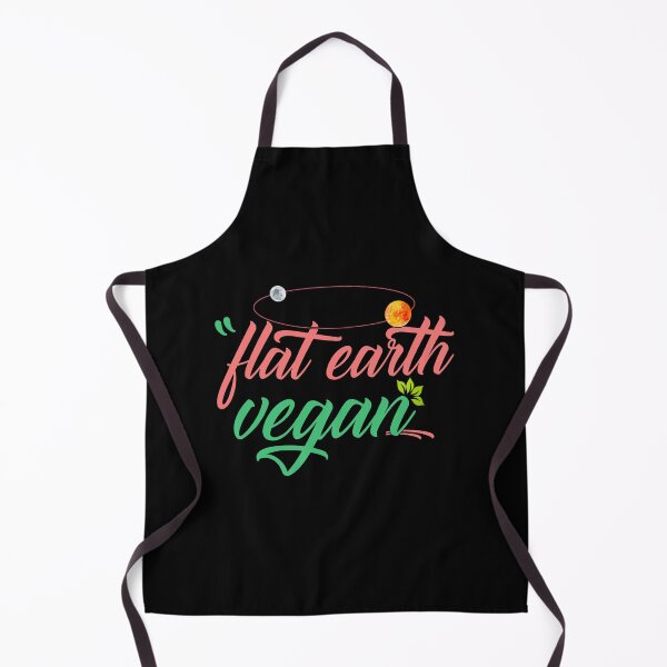 Item preview, Flat earth Vegan! Cool Flatearth Vegan Gift print designed and sold by theodoros20.