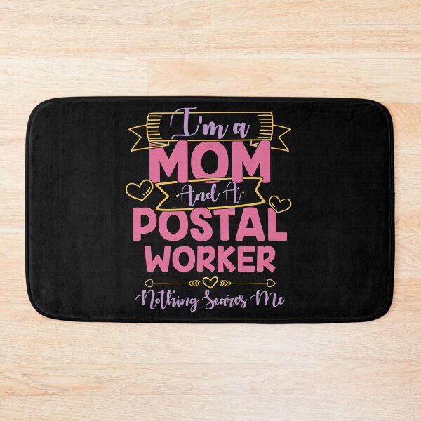 Item preview, Womens I'm A Mom And A Postal Worker Mail Lady Funny Mailwoman Work print designed and sold by theodoros20.