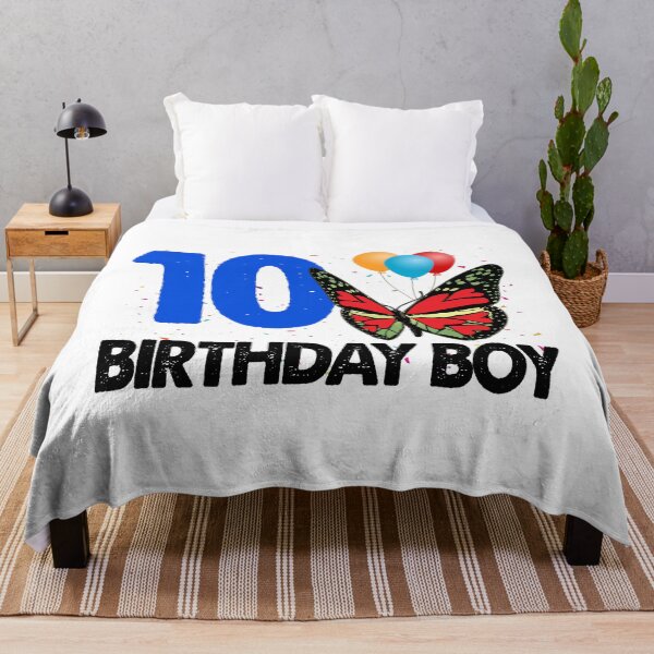 Item preview, Birthday Boy 10 Monarch designed and sold by Bendthetrend.