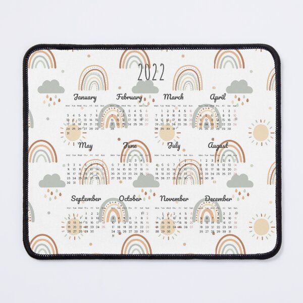 Item preview,    2022 Calendar Design designed and sold by ni3ma.