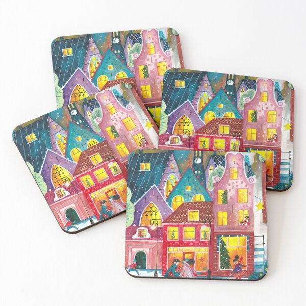 Item preview, Amsterdam city in the snow designed and sold by Caroline Bonne Müller.