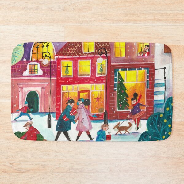 Item preview, Amsterdam city in the snow designed and sold by Caroline Bonne Müller.