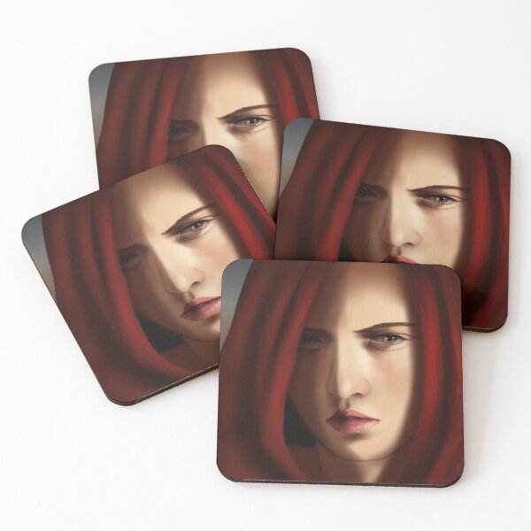 Item preview, Girl in red designed and sold by eissaArt.