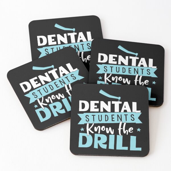 Item preview, Dental Students Know The Drill - Dentist Assistant Gift design designed and sold by theodoros20.