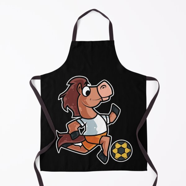 Item preview, Horse Football Game Day Funny Team Sports Soccer design designed and sold by theodoros20.